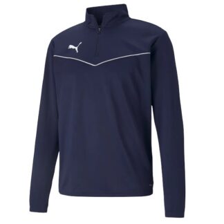 Veste Puma 1/4 zip marine homme - modèle RISE