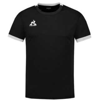 Maillot rugby Le Coq Sportif noir homme – modèle RUGBY