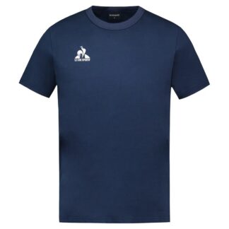 Tee shirt Le Coq Sportif marine homme - modèle COTON