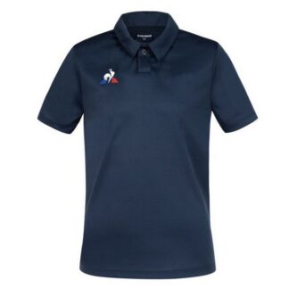 Polo Le Coq Sportif polyester marine enfant - modèle N° 11