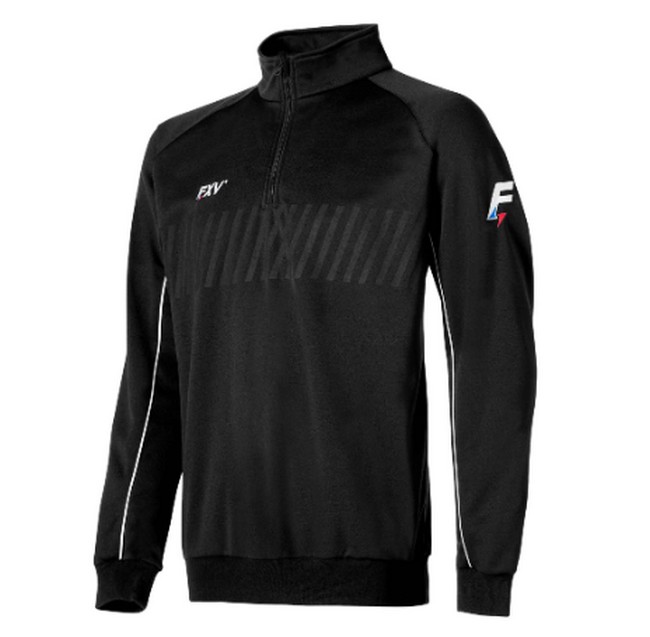 Veste Force XV 1/4 zip noir homme - modèle ACTION