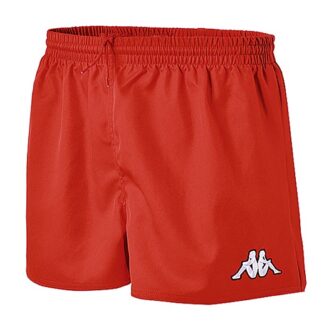 Short rugby Kappa rouge homme - modèle FREDO