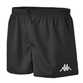 Short rugby Kappa noir enfant - modèle FREDO