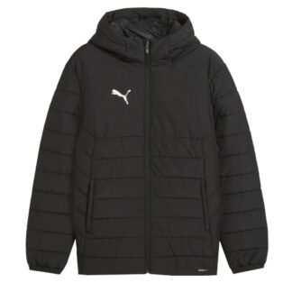 Parka courte Puma noir homme  - modèle TEAMADDITIONS