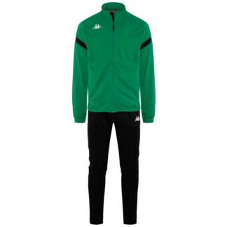 Survêtement Kappa noir vert homme - modèle DALCITO