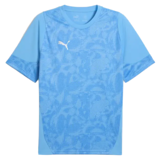Tee shirt Puma polyester bleu ciel homme - modèle CUP