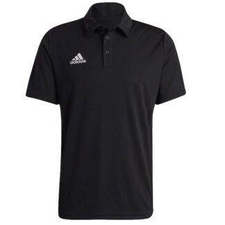 Polo polyester Adidas noir homme - modèle ENTRADA