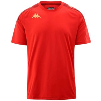 Tee shirt polyester Kappa rouge enfant – modèle GIANTO