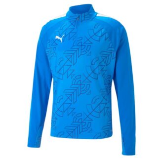 Veste 1/4 zip Puma bleu royal homme - modèle LIGA