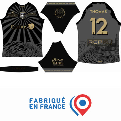 Maillot rugby sublimé Team Enfant MisteRugby – modèle RUGBY