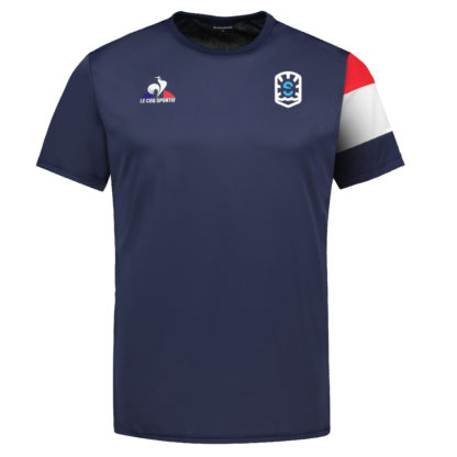 Tee shirt poly Le Coq Sportif Homme Marine – modèle PREMIUM