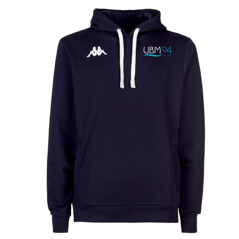 Sweat capuche Kappa Enfant Marine – modèle BALI