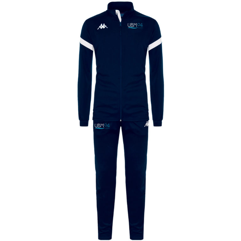 Survêtement Kappa Enfant Marine Blanc – modèle DALCITO