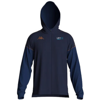 Veste capuche zippée KAPPA Homme Marine – modèle MEVOLO