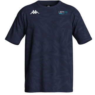 Tee shirt poly Kappa Enfant Marine – modèle FAVERO