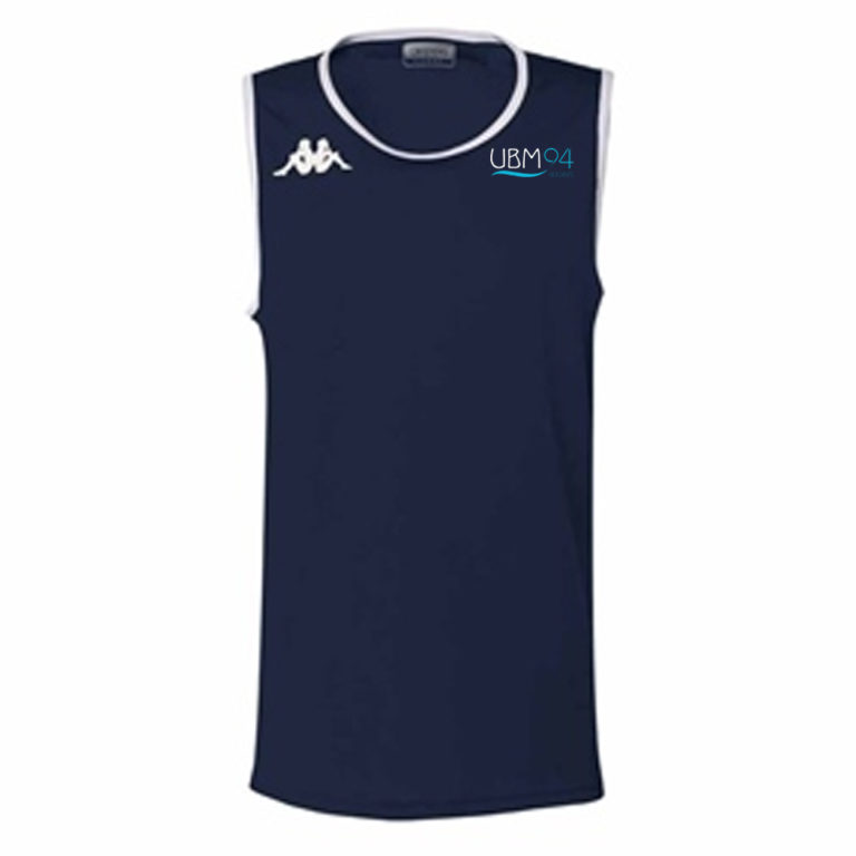 Maillot basket KAPPA Enfant Marine – modèle DANCO
