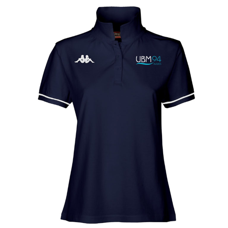 Polo coton Kappa Femme Marine – modèle BARLA
