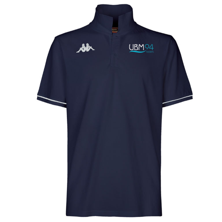 Polo coton Kappa Enfant Marine – modèle BARLI