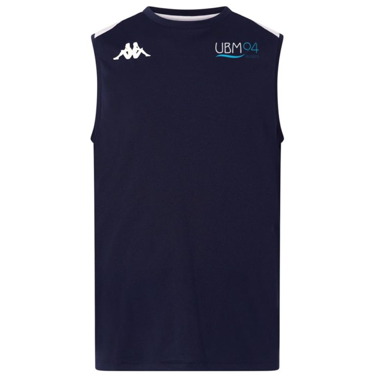 débardeur training KAPPA Homme Marine – modèle LEBBIO