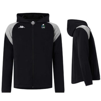 Sweat coton Kappa Femme Noir – modèle LIANTAZI