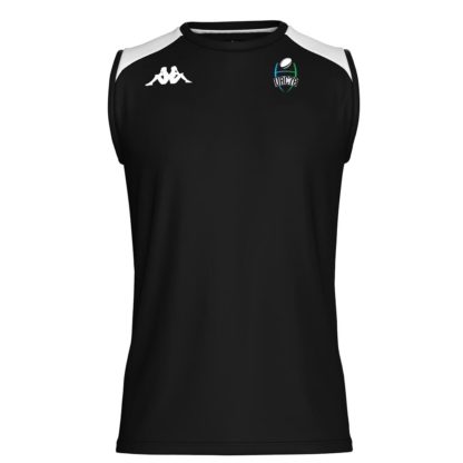 débardeur training KAPPA Homme Noir – modèle LEBBIO