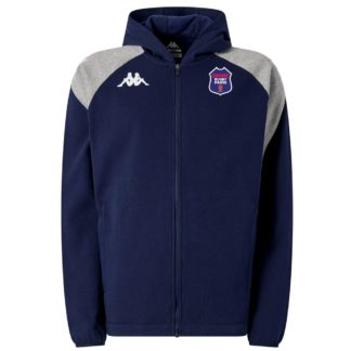 Veste zippée coton Kappa Enfant Marine – modèle LIANTOZI