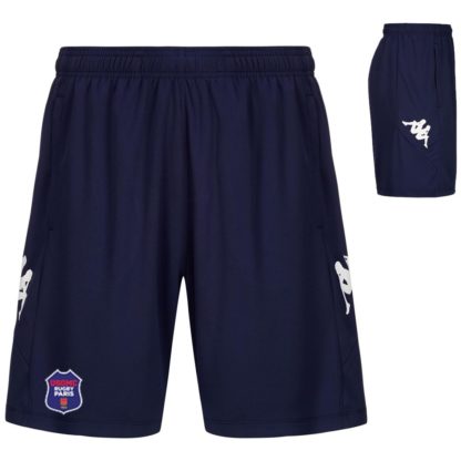Short training Kappa Homme Marine – modèle LUVIOZIP
