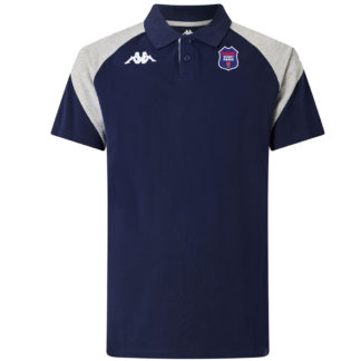 Polo coton Kappa Enfant Marine – modèle LANETTO