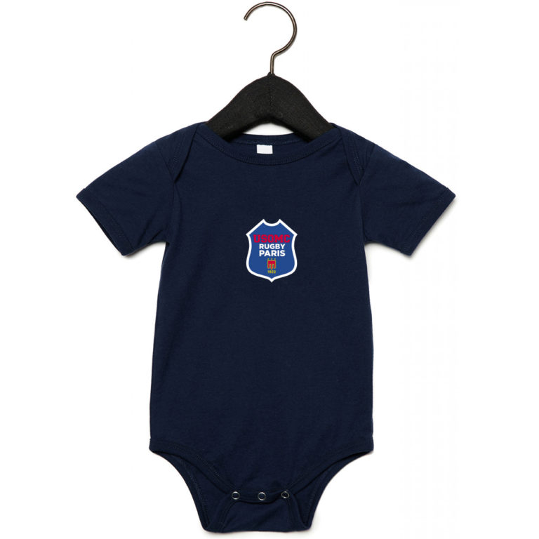 Body coton bébé Marine - modèle LOGO