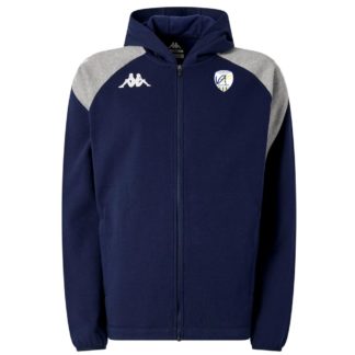 Veste zippée coton Kappa Enfant Marine – modèle LIANTOZI