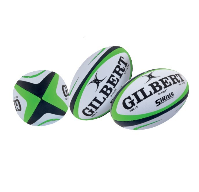 Ballon De Rugby Gilbert Sirius - Ballon Officiel Coupe Du Monde 2019 - Grip Hypernova, Valve Truflight - Pour Match Et Entraînement