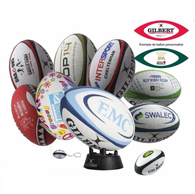 Créer et personnaliser ballon rugby : fabriquer et customiser un ballon de  rugby club pour entrainement