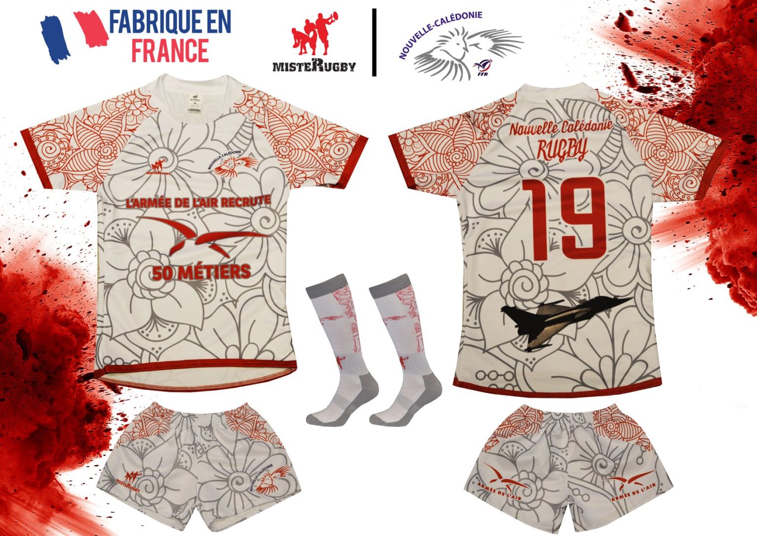 Maillot de rugby sublimé personnalisable Femme moulant JICEGA
