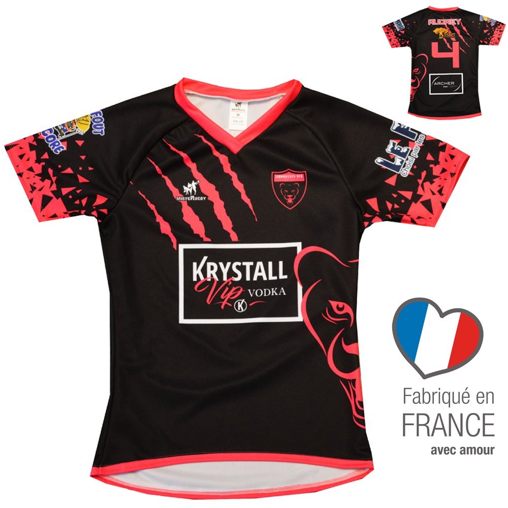 Maillot rugby Canterbury - modèle SUBLI 100 % personnalisable - Clubs  MisteRugby